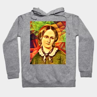 Emily Bronte Snow Portrait | Emily Bronte Artwork 9 Hoodie